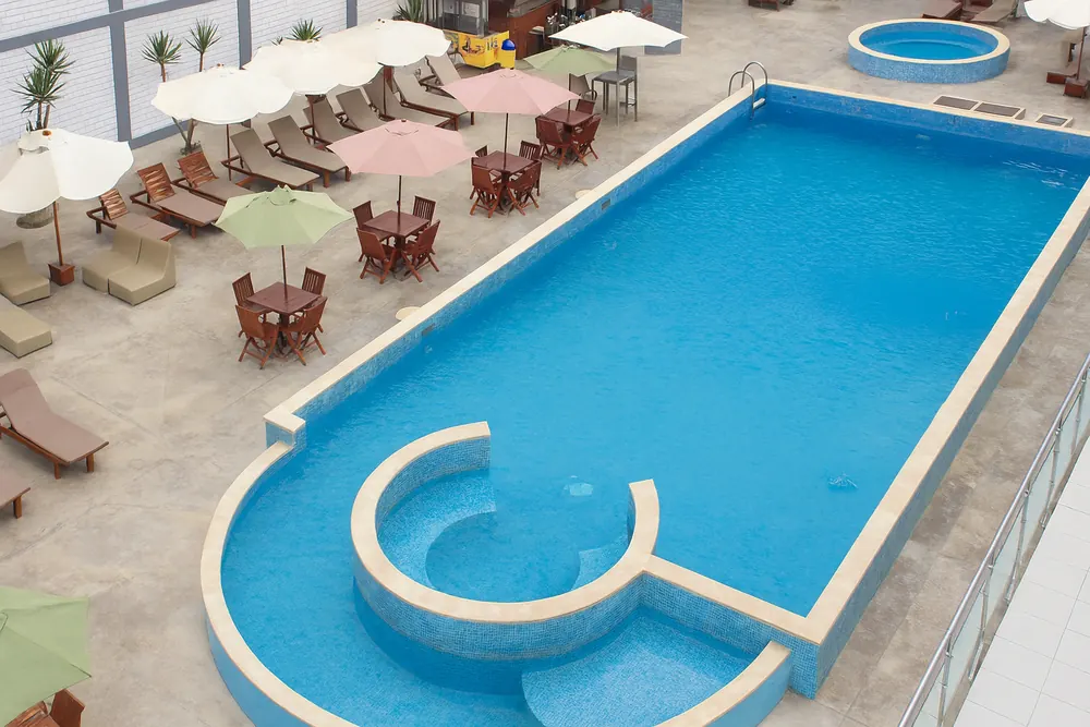 Piscina de Asia Hotel